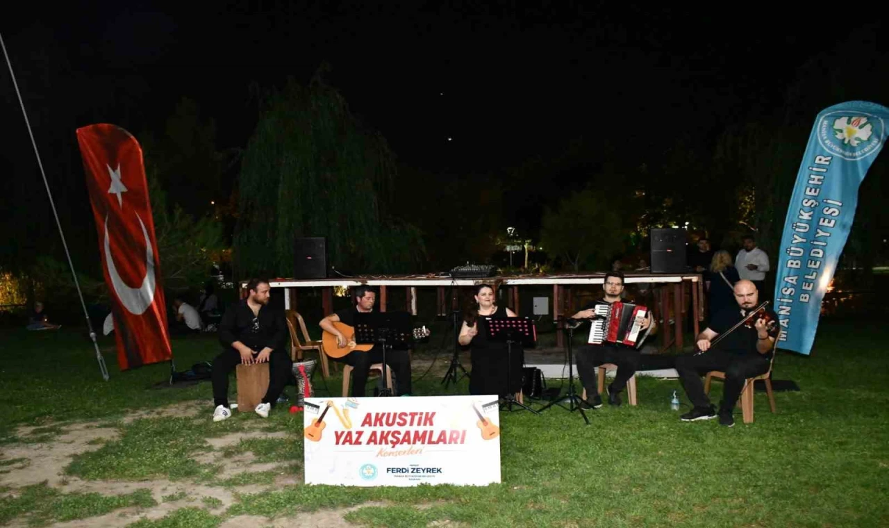 Manisa’da ‘Akustik Yaz Akşamları’ başladı | Karapınar MEDYA-Karapınar HABER