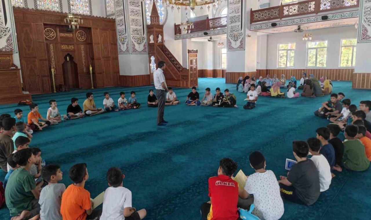 Adıyaman’da, yaz Kuran kursları yoğun katılımla başladı