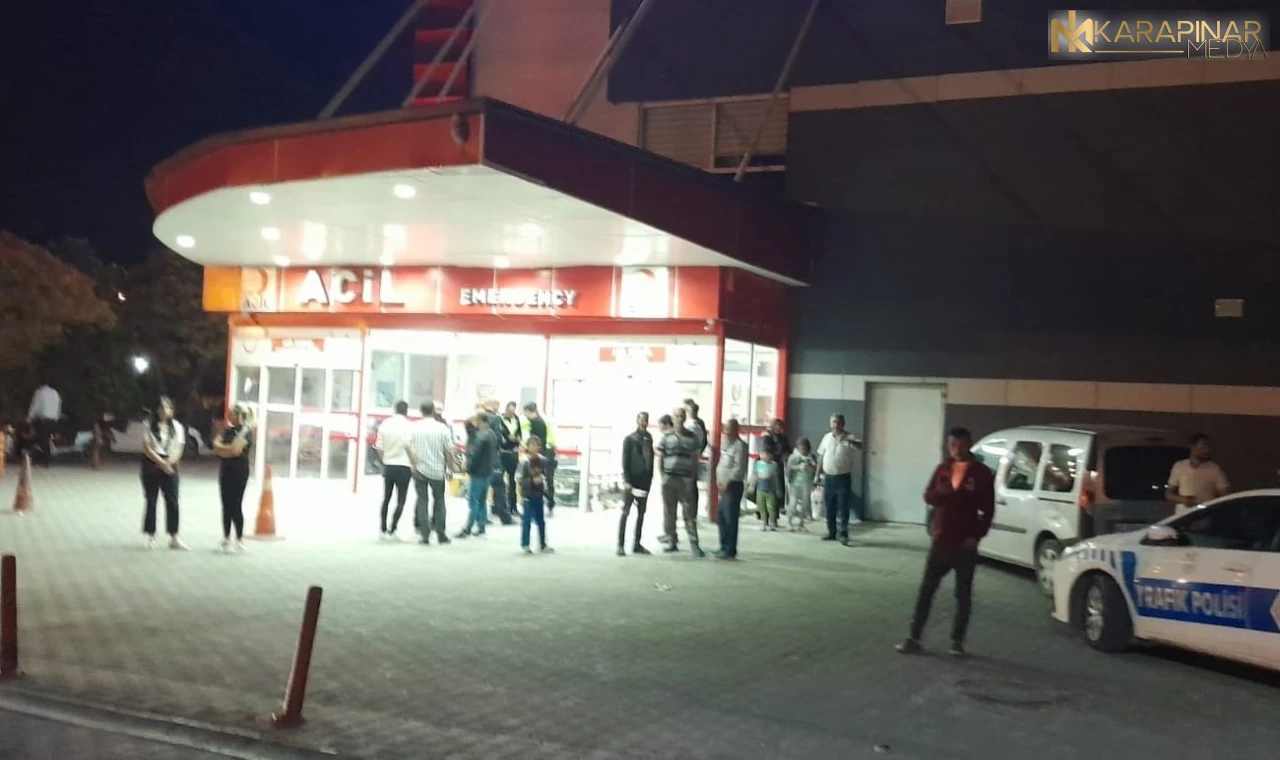 Karapınar'da 1 kişiye otomobil çarptı