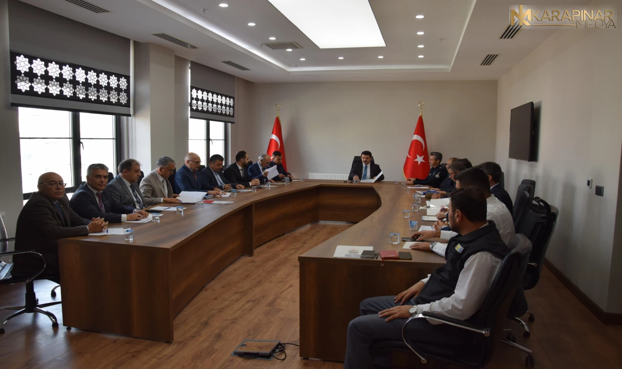 Karapınar'da 2024 yılı Kamu Hizmetlerinin genel değerlendirmesi yapıldı