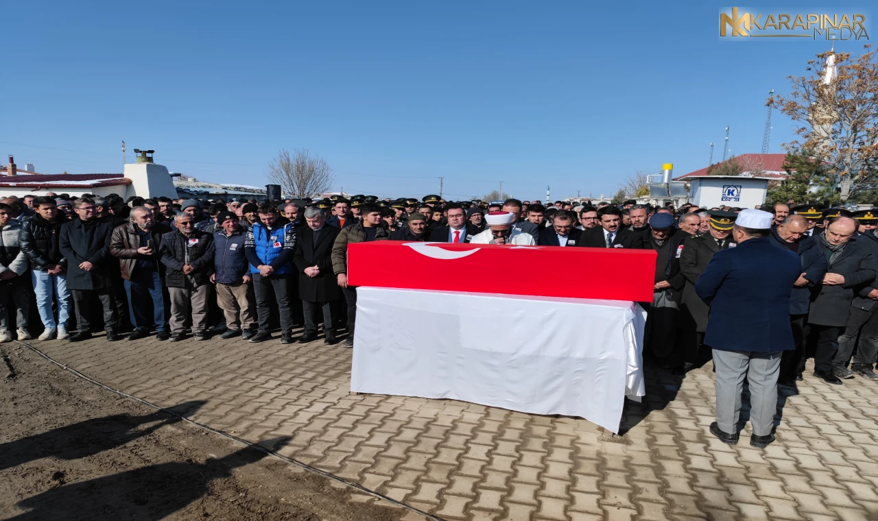 Karapınar'lı şehit son yolculuğuna uğurlandı
