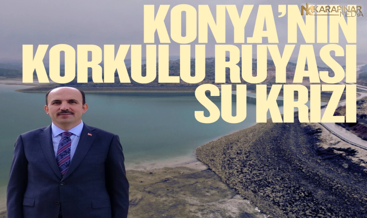 Konya'da 'su' alarmı