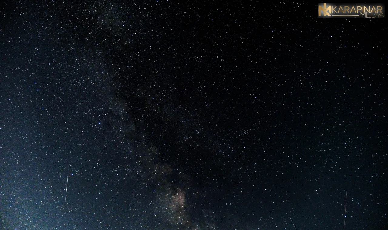 Perseid meteor yağmuru, Konya Ovası'nda görsel şölen oluşturdu