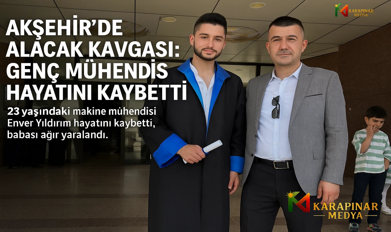 Akşehir’de Alacak Kavgası Kanlı Bitti: Genç Mühendis Hayatını Kaybetti