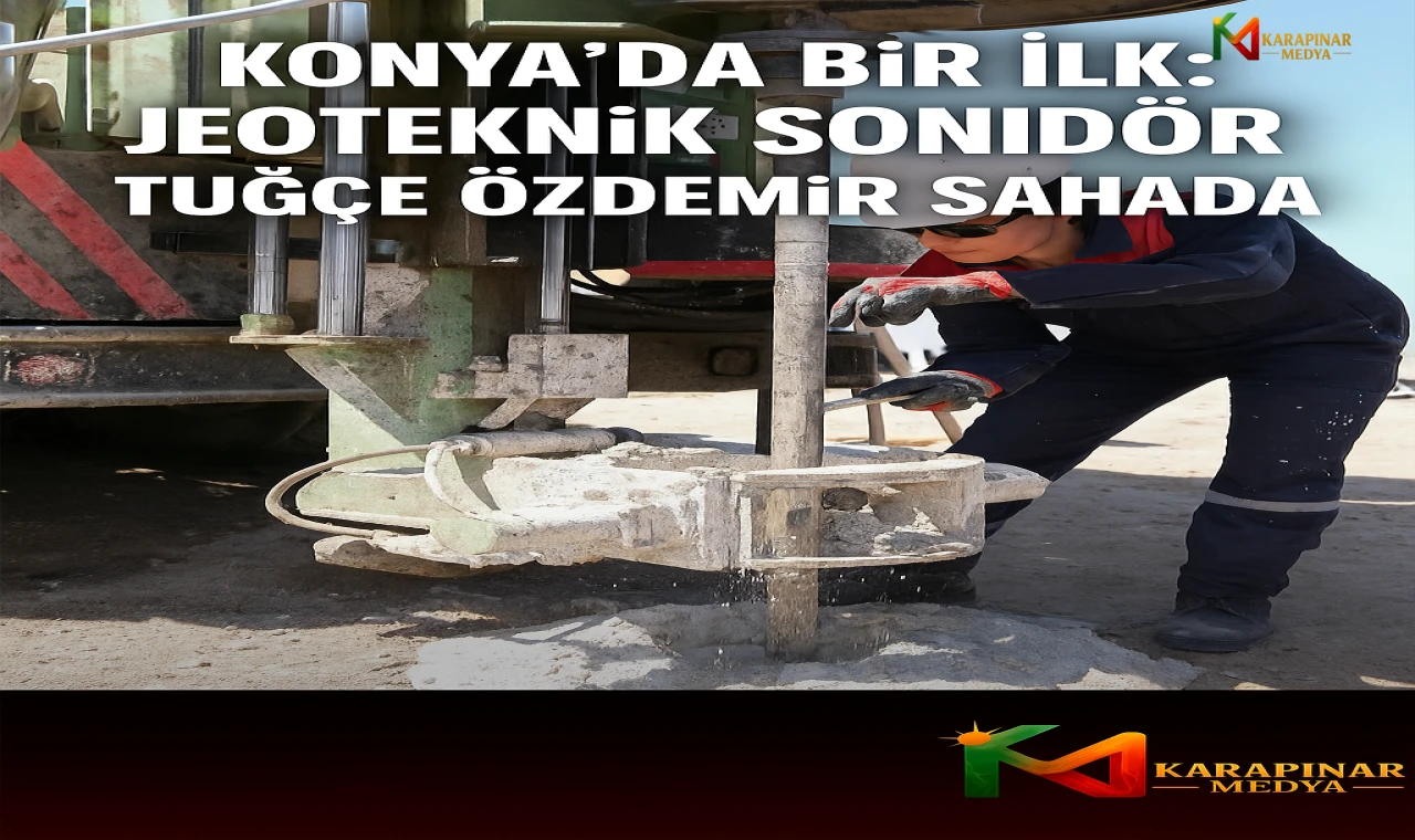 Konya’da Bir İlk: Jeoloji Yüksek Mühendisi Tuğçe Özdemir Sondörlükte Kadın Gücü Oldu!