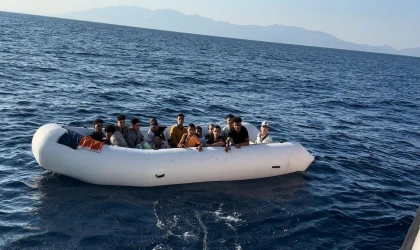 Bodrum’da 78 düzensiz göçmen kurtarıldı