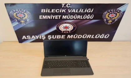 Çaldığı laptopu başka bir şahsa satan şüpheli tutuklandı