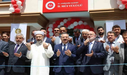 Diyanet İşleri Başkanı Erbaş, Eskişehir İl Müftülüğü binasının açılışına katıldı