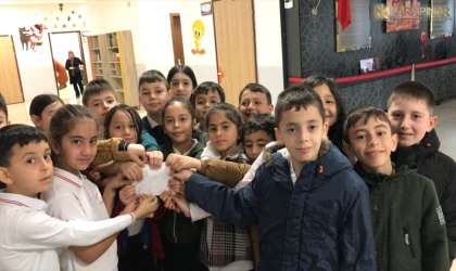Karapınar'da öğrencilerden "Kendi Fitremi, Kendim Veriyorum Projesi"