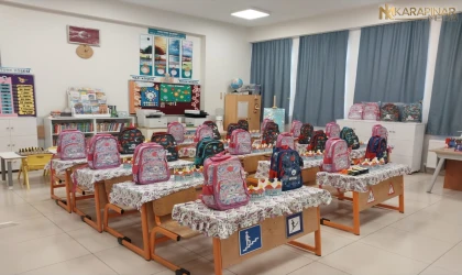 Karapınar'da birinci sınıflar için ilk öğrenim desteği belediyeden