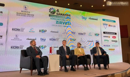 Konya'da Sanayide Yeşil Dönüşüm ve Sürdürülebilirlik Zirvesi yapıldı