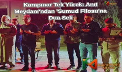 Karapınar Tek Yürek: Anıt Meydanı'ndan 'Sumud Filosu'na Dua Seli