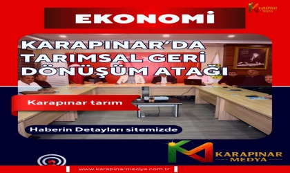 Karapınar’da Tarımsal Geri Dönüşüm Atağı