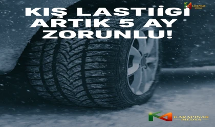 Yeni Karar Resmen Yürürlükte: Kış Lastiği Artık 5 Ay Zorunlu!
