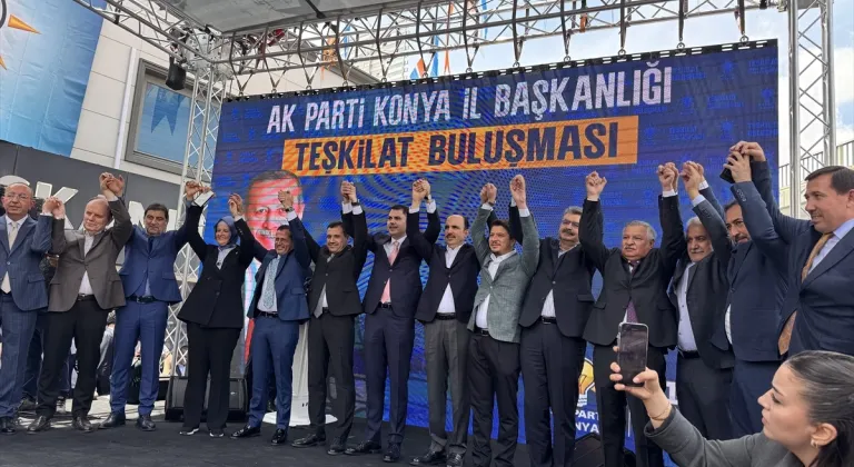Çevre, Şehircilik ve İklim Değişikliği Bakanı Kurum, Konya'da Vatandaşların Refah ve Huzur İçin Vizyonunu Paylaştı